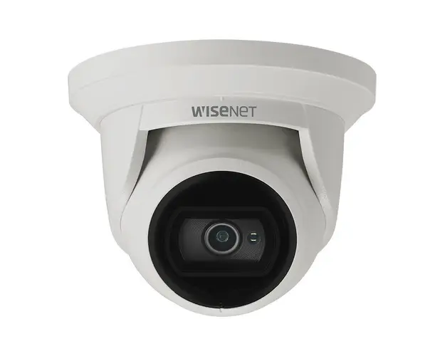 Camera supraveghere IP Dome Hanwha ANE-L6012R, 2 MP, 3 mm, IR 20 m, slot card, PoE