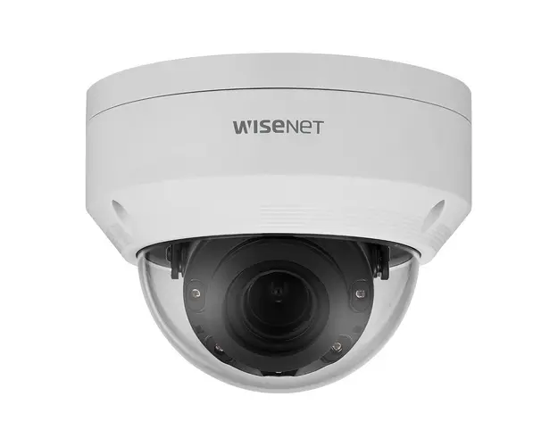 Camera supraveghere IP Dome Hanwha ANV-L6082R, 2 MP, motorizata 3.3 - 10.3 mm, IR 30 m, slot card, PoE