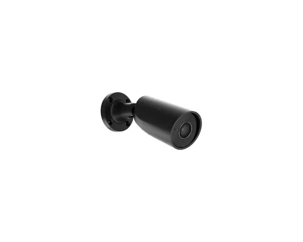 Camera supraveghere exterior IP Ajax BulletCam, 5 MP, 2.8 mm, IR 35 m, microfon, slot card, detectie om/vehicul/animal prin AI, PoE, negru