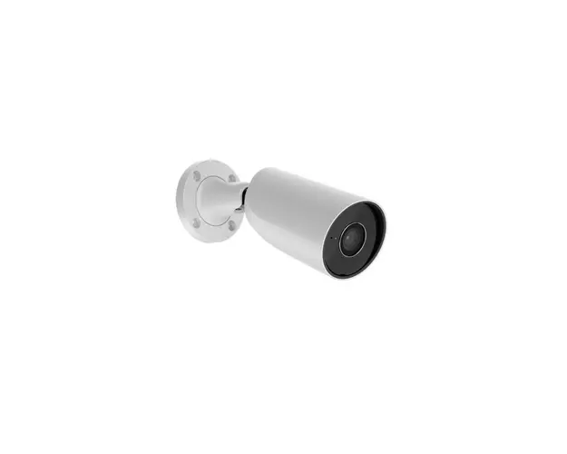 Camera supraveghere exterior IP Ajax BULLETCAM-8-28-WH, 8 MP, 2.8 mm, IR 35 m, microfon, slot card, detectie om/vehicul/animal prin AI, PoE, alb