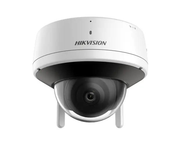 Camera supraveghere IP Wi-Fi exterior Dome Hikvison DS-2CV2121G2-IDW2E, 2 MP, 2.8 mm, IR 30 m, slot card, microfon si difuzor