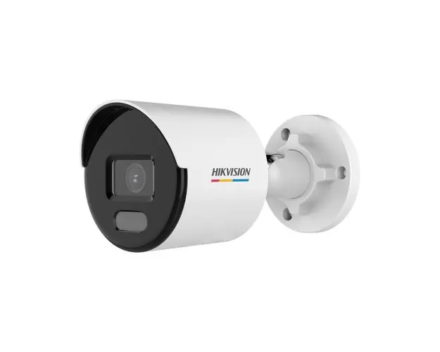 Camera supraveghere exterior IP HikVision ColorVu DS-2CD1027G2-L(2.8MM), 2 MP, 2.8 mm, lumina calda 30 m, PoE