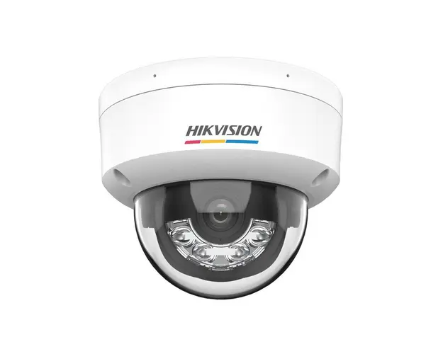 Camera supraveghere IP Dome Hikvision ColorVu DS-2CD1147G2H-LIU, 4MP, 2.8 mm, IR 30 m, microfon, PoE