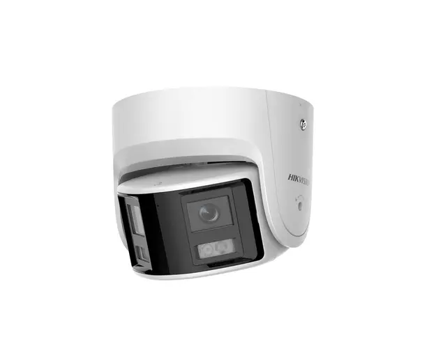 Camera supraveghere IP Dome AcuSense HikVision DS-2CD2346G2PISUSL, 4MP, 2.8 mm, IR 30 m, slot card, microfon si difuzor, PoE, protectie perimetrala