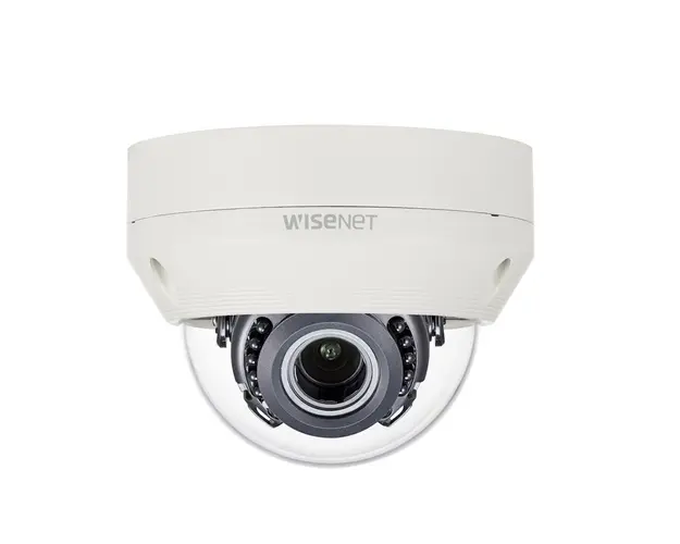 Camera supraveghere Dome Hanwha HCV-7070RA, 4 MP, motorizata 3.2 - 10 mm, IR 30 m 