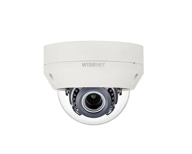 Camera supraveghere Dome Hanwha HCV-6080R, 2 MP, motorizata 3.2-10 mm, IR 30 m
