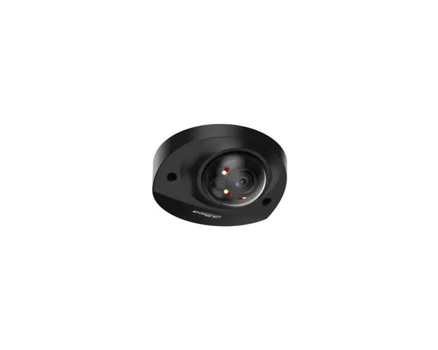 Camera supraveghere IP Dome cu iluminare duala Dahua WizSense IPC-HDBW2249F-AS-IL-0280B, 2 MP, 2.8 mm, IR/lumina calda 30 m, microfon, slot card, PoE, protectie perimetrala