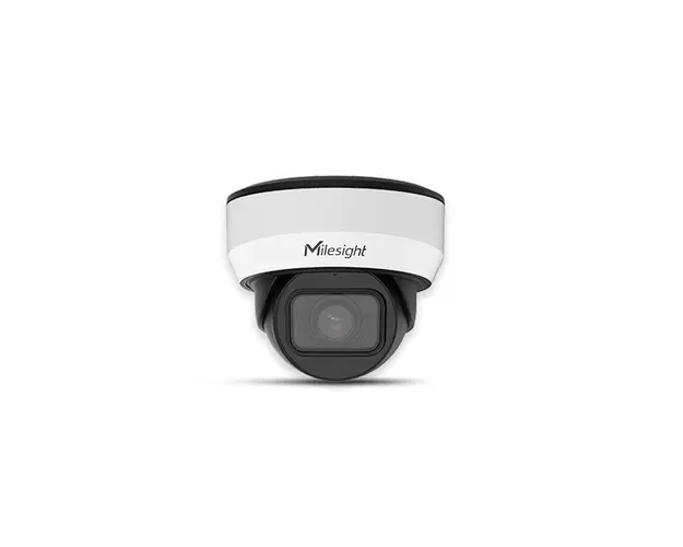 Camera supraveghere IP Dome Milesight MS-C8175-FPD, 4 K, motorizata 2.7-13.5 mm, IR 50 m, microfon, slot card, PoE