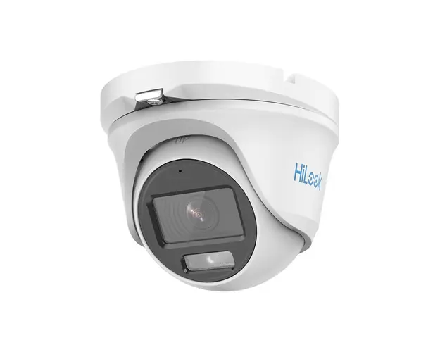 Camera supraveghere Dome Hikvision HiLook ColorVu THC-T159-MS, 5 MP, 2.8 mm, lumina alba 20 m, microfon