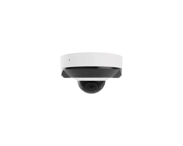 Camera supraveghere IP Dome Ajax DOMECAM MINI-5-4-WH, 5 MP, 4 mm, IR 15 m, PoE microfon, slot card, detectie obiecte prin AI, PoE, alb