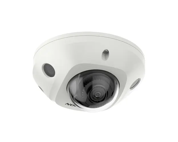 Camera supraveghere IP Dome ColorVu Hikvision DS-2CD2527G2-LS28C, 2 MP, 2.8 mm, lumina alba 30, microfon, slot card, PoE, protectie perimetrala