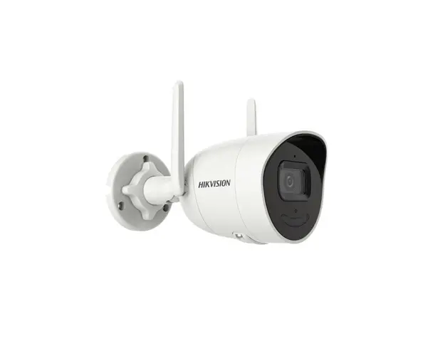 Camera supraveghere exterior IP Wi-Fi Hikvision DS-2CV2021G2-IDW2E, 2 MP, 2.8 mm, slot card, IR 30 m, audio bidirectional