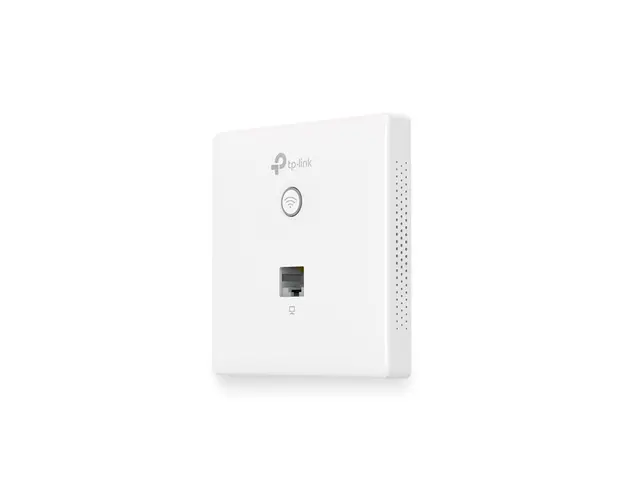 Acces Point wireless TP-Link EAP115-WALL, 2 porturi, 2.4 GHz, 300 Mbps, PoE