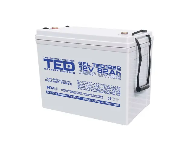 Acumulator AGM GEL TED TED003478, 12 V, 82 A