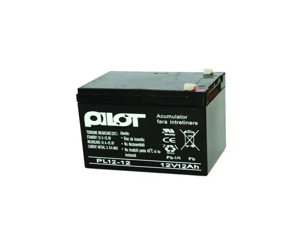Acumulator Pilot PL 12 Ah, 12 V, T1