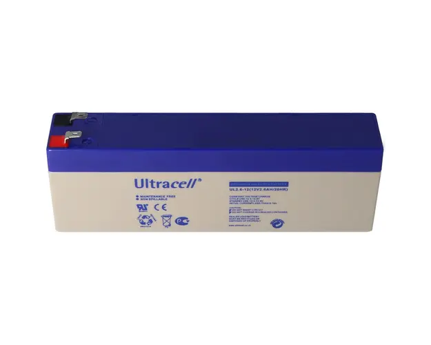 Acumulator Ultracell 2.6 Ah, 12 V, F1