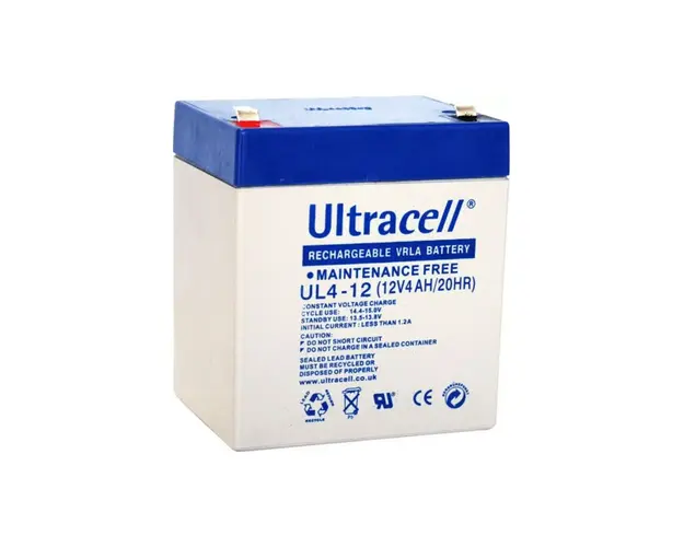 Acumulator Ultracell 4 Ah, 12 V, F1