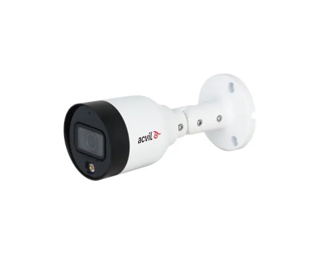 Camera supraveghere exterior IP Acvil Full Color ACV-IPFC30-2M 2.0, 2 MP, 2.8 mm, lumina alba, PoE