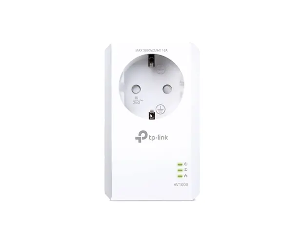 Adaptor powerline Tenda AV1000 TL-PA7017P, 1000 Mbps, 300 m