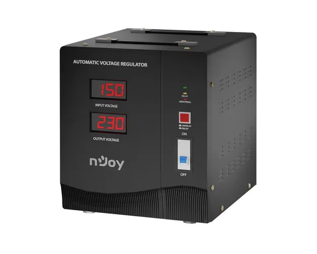 Stabilizator de tensiune nJoy Alvis 5000 AVRL-5005TAL-CS01B, 5000 VA / 3000 W