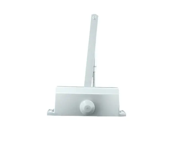 Amortizor hidraulic cu brat pentru usa Secukey C-CLOSER 1, 25-45 kg, argintiu, aluminiu