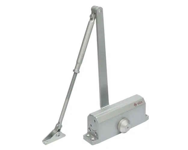 Amortizor hidraulic cu brat SA-6033AD-SV, 40-65 Kg, aluminiu