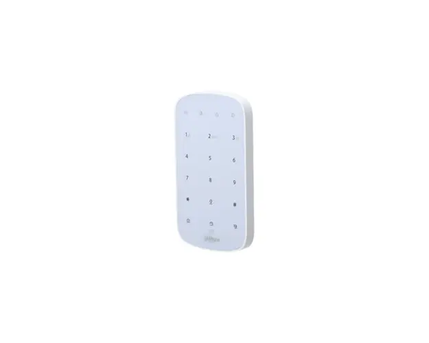 Tastatura wireless Dahua ARK30T-W2, 868 MHz, masurare temperatura, distanta comunicare 1600 metri