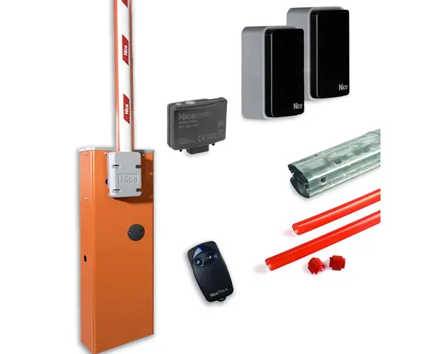 Bariera completa acces stradal Nice WIDEM 4M, 140 N, 230 V