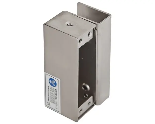 Suport bolt electromagnetic pentru usi de sticla BBK-600