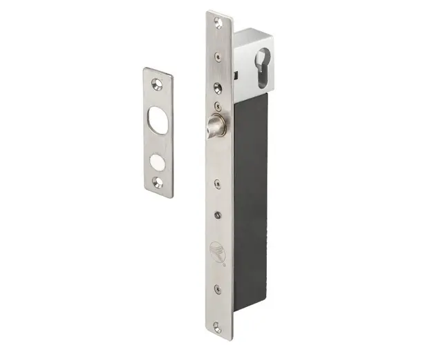 Bolt electromagnetic YB-600C(LED), fail-secure, 12 Vcc, ingropat