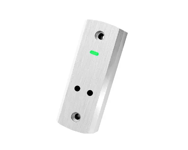 Buton cerere iesire cu LED de stare bicolor KM30, NO/COM/NC, infrarosu, actionare fara contact, aparent