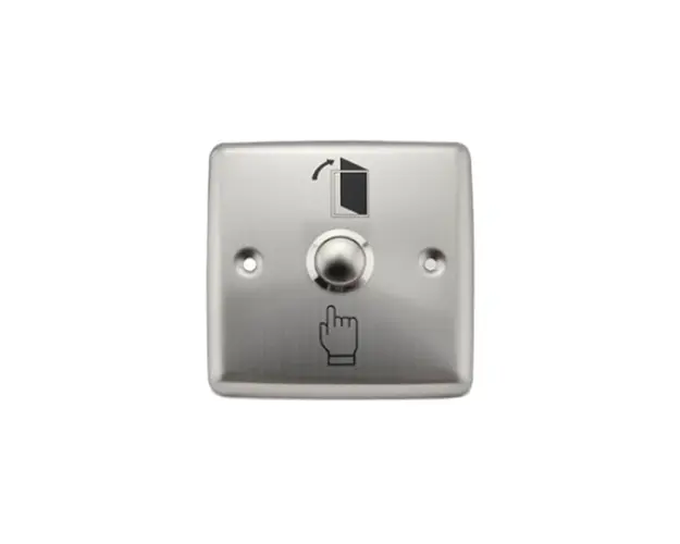 Buton cerere iesire ZKTeco ACC-PUSH-EX801B, NO/NC, 500.000 actionari, aparent