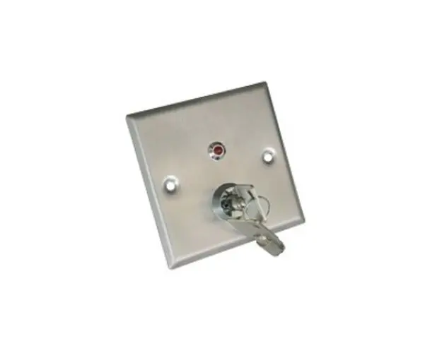 Buton cerere iesire ZKTeco ACC-PUSH-EX806B, NO/NC/COM, 500.000 actionari, cheie, ingropat