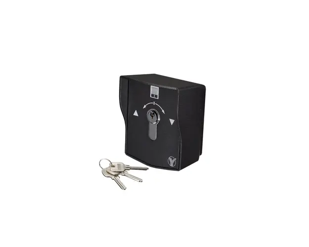 Buton cu cheie YKS-852B(EN), 2 comutatoare, 3 chei, aparent, NO/NC