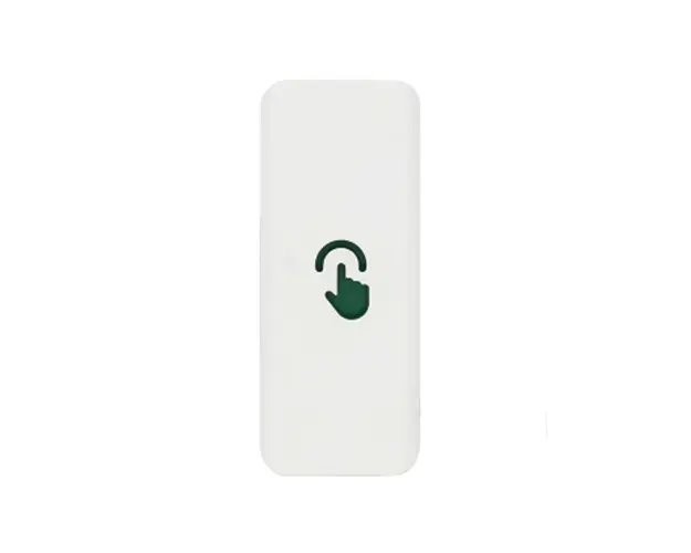 Buton de iesire capacitiv T2, NO/COM/NC, aplicat, 500.000 actionari, interior