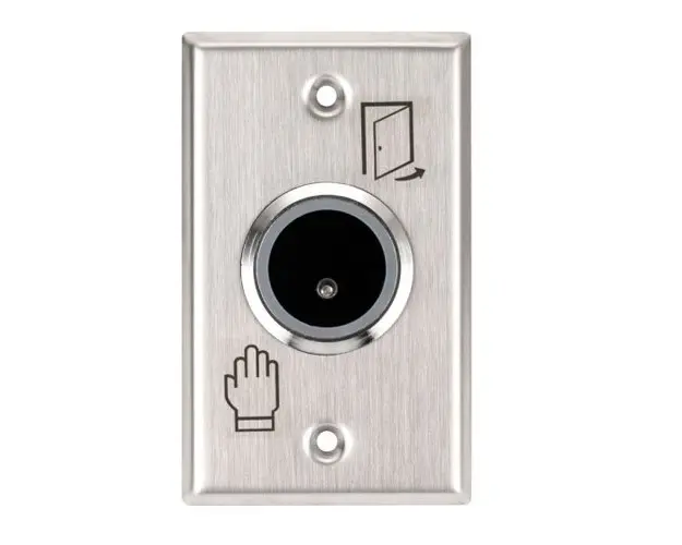 Buton de iesire ISK-801E, infrarosu, aparent/ingropat, inox