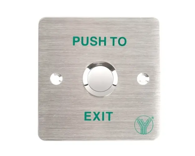Buton de iesire PBK-810C, otel inoxidabil