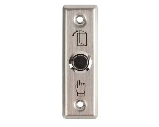 Buton de iesire PBK-A-16SL-2, otel inoxidabil, ingropat