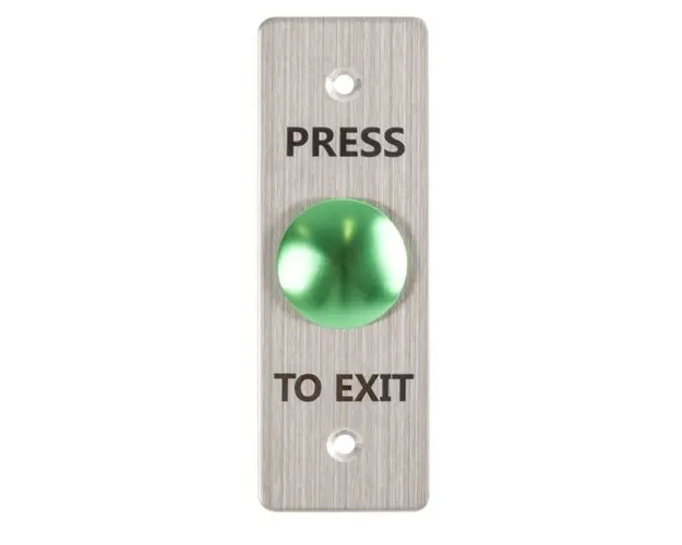 Buton de iesire tip ciuperca FMB-C-25SS-2-gn/rd, ingropat/aparent, otel inoxidabil