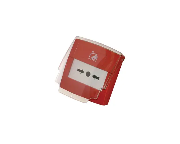 Buton de incendiu conventional KAC RPRF01, resetabil, NO, rosu