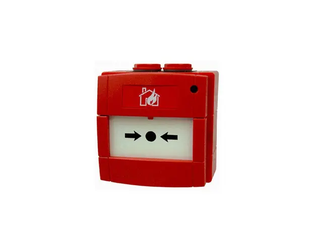 Buton de incendiu exterior KAC WCP3A-R000SG-01 IS, rosu, aparent, NC/NO
