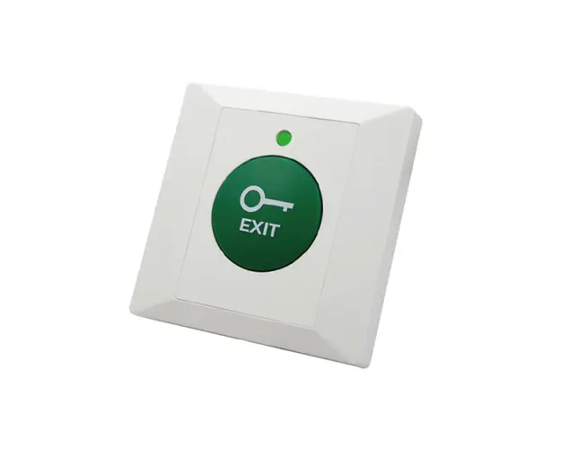 Buton de panica cu fir W8P, NO/COM/NC, LED de stare, actionare mecanica, buzzer, aparent