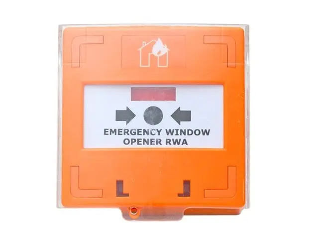 Buton iesire de urgenta SCP-100-or, 3 comutatoare, aparent, ABS