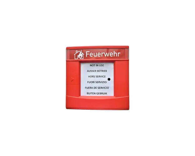 Buton incendiu adresabil Bosch DM1103B-Ex, dubla actiune, policarbonat, compatibil SB3-Ex, rosu