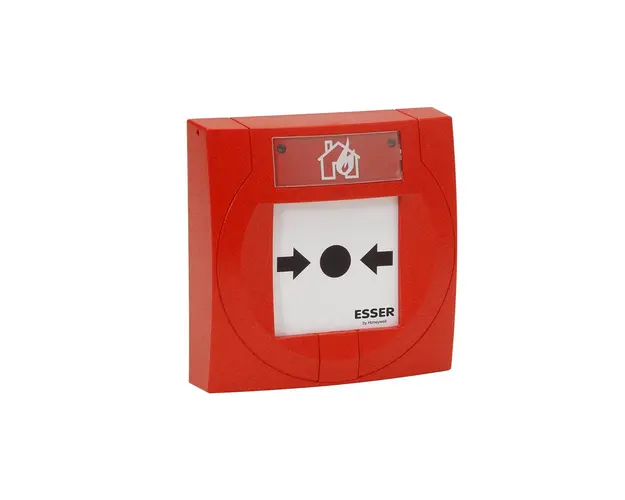 Buton incendiu Esser 804971, cu geam