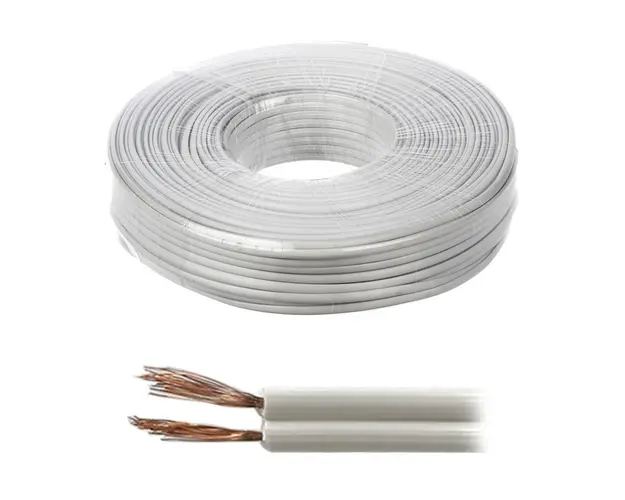 Cablu alimentare MYYUP 2x0.75, 2x0.75 mm, plat, CCA, rola 100 m