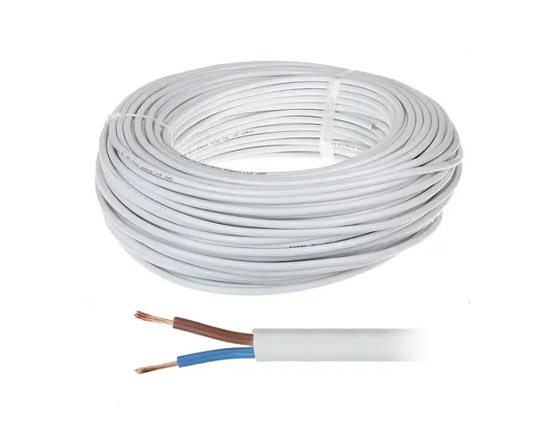 Cablu de alimentare MYYM 2x2.5 (100M), rotund bifilar litat