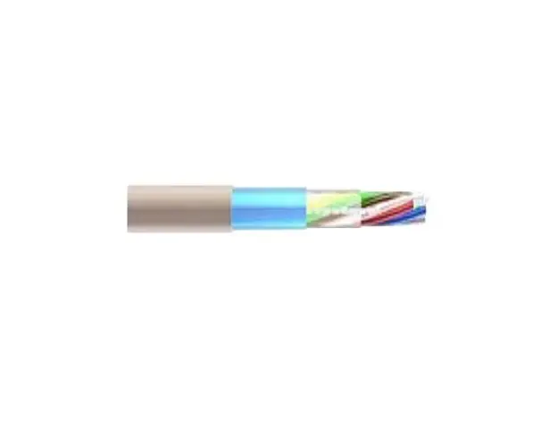 Cablu ecranat de alarma Genway ALARMA.04, 4x0.20 mm, 5 mm, rola 100 m
