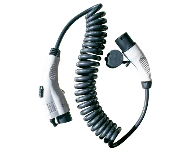 Cablu incarcare masini electrice Duosida T12/16SN, Type 1 la Type 2, 3.6 W, monofazat, 5 m