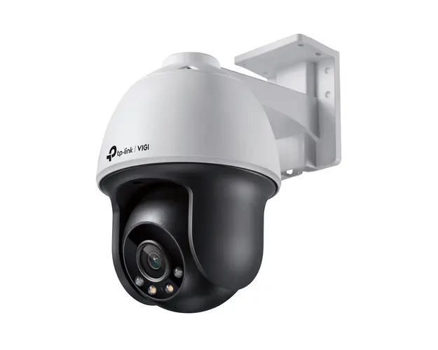 Camera supraveghere IP Speed Dome PT TP-Link VIGI C540, 4 MP, 4 mm, IR / lumina alba 30 m, microfon si difuzor, PoE